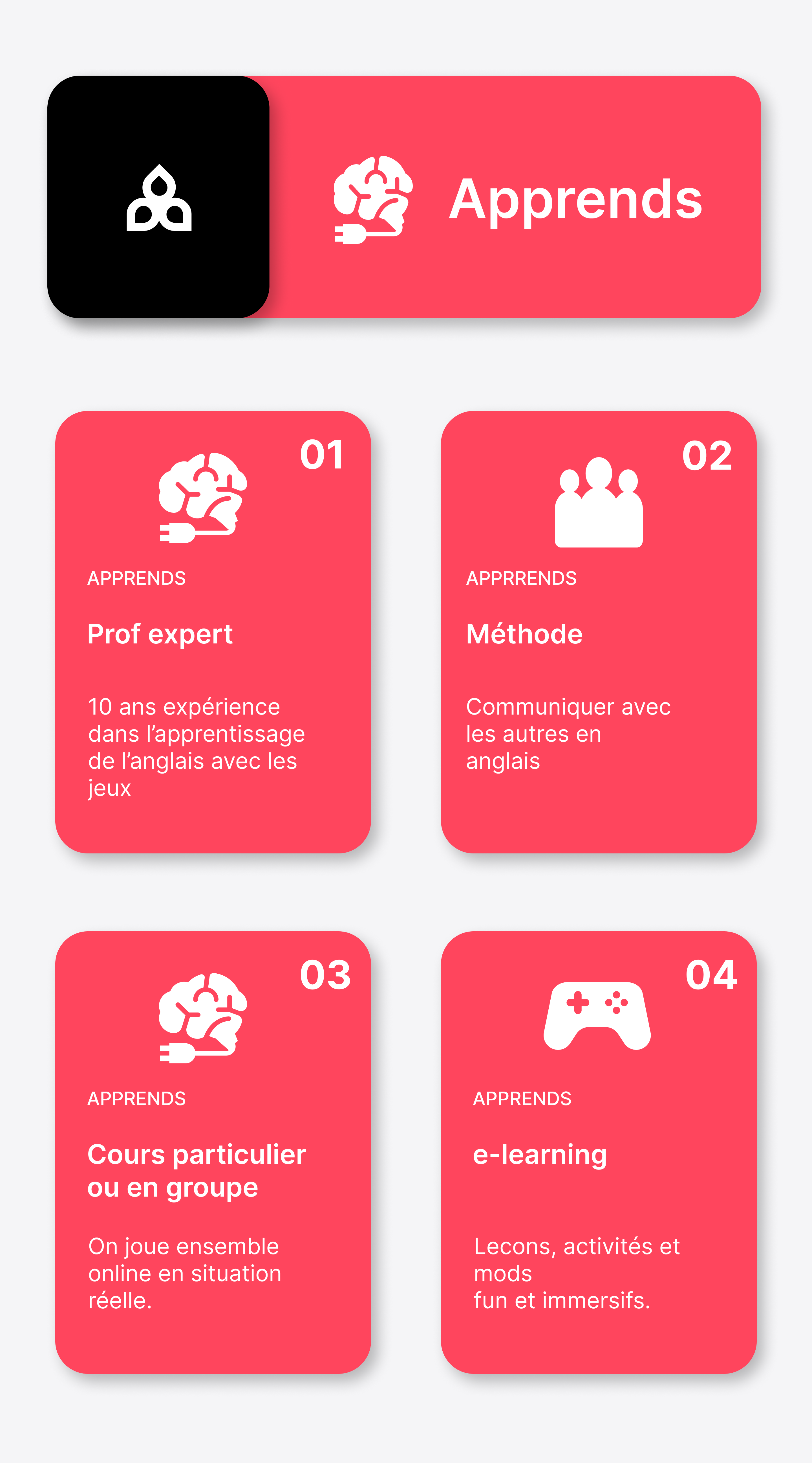 Prof expert 10 ans expérience dans l’apprentissage de l’anglais avec les jeux  Cours 1 heure minimum On joue ensemble online en situation réelle.   Lecons, activités et mods fun et immersifs.